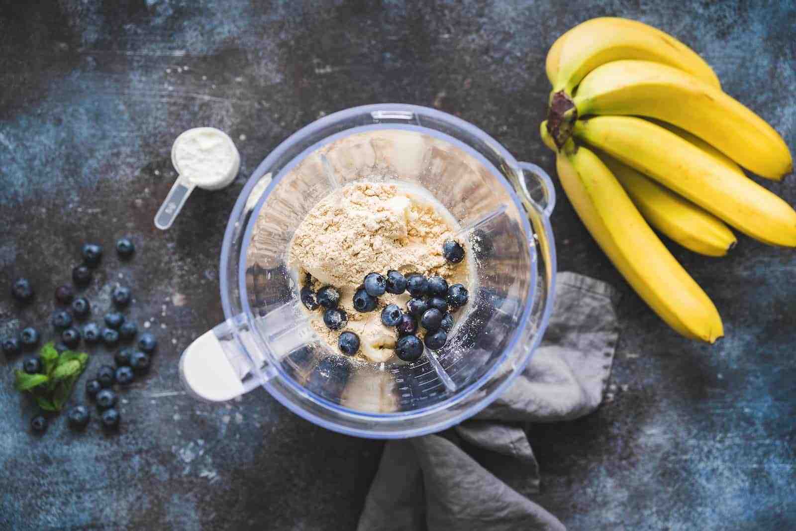 recette poudre proteines banane
